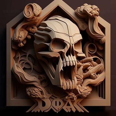 3D model Doom game (STL)